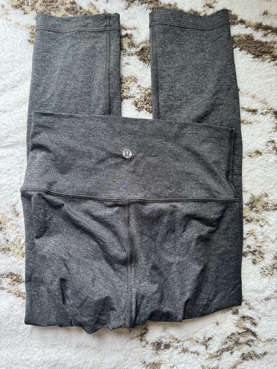 lululemon athletica Pants - Lululemon High-Rise Charcoal Gray cropped Leggings